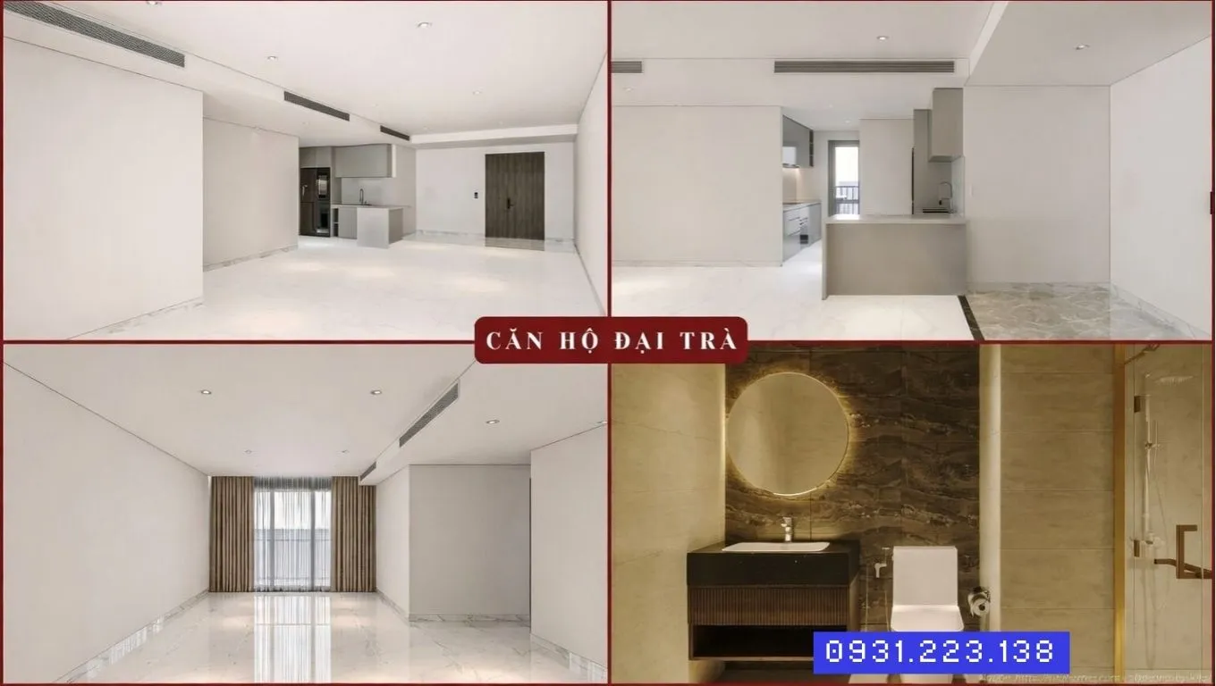 Hình ảnh thực tế nhà mẫu căn hộ tiêu chuẩn Ansana by Kita - Phòng bếp