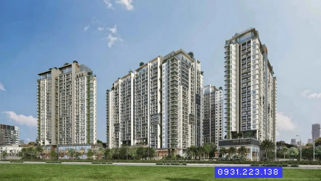 Phối cảnh tổng thể dự án căn hộ Ansana by Kita Võ Văn Kiệt Bình Tân