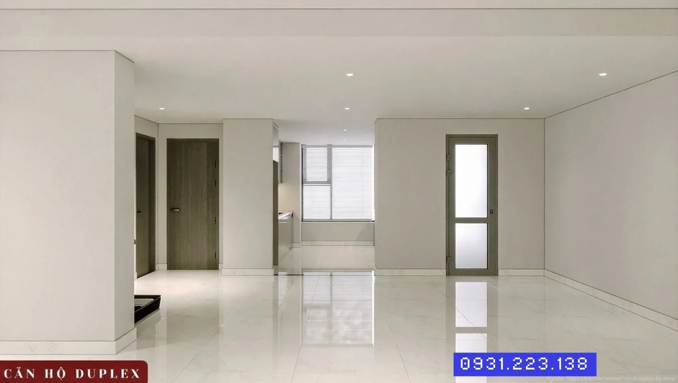 Thiết kế nội thất sang trọng căn hộ Duplex Ansana by Kita - Tổng thể