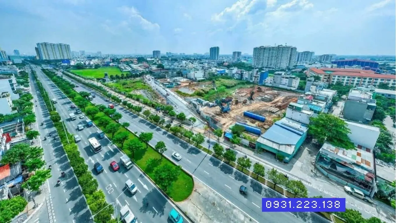 Tiến độ thi công dự án Ansana Võ Văn Kiệt mặt ngoài